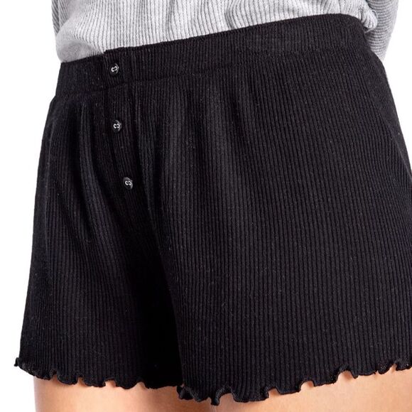 PJ Savage Textured‎ Essentials Short Black M NWT - Picture 4 of 8